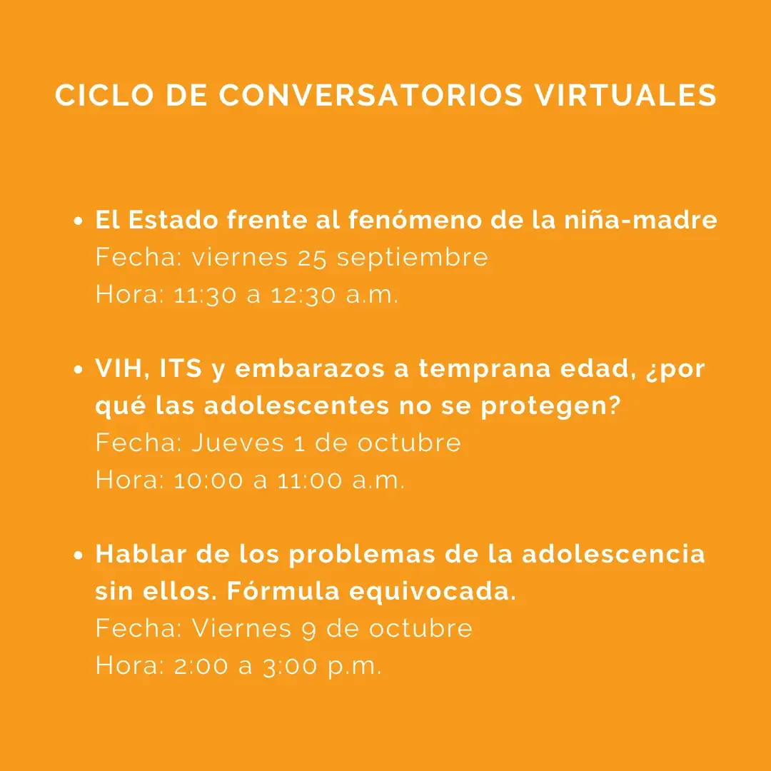 Prevención del Embarazo Adolescente, ¡hablemos todos!
