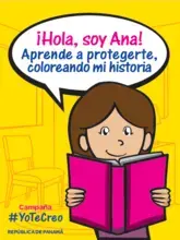 Libro de colorear ¡Hola, soy Ana!